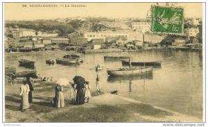 MOSTAGANEM LA MARINE TRES BELLE CARTE VOYAGEE               N°A468