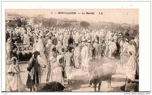 MOSTAGANEM    le  Marché