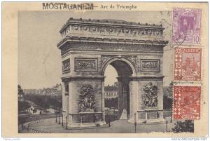 Mostaganem ( Algérie)  Place de la Source - Arc de Triomphe