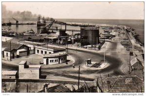 AFRIQUE. ALGERIE. AUTRES VILLES. MOSTAGANEM. Vue Générale du Port. Carte Dentelée.