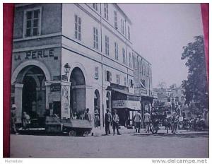 cpa ALGERIE MOSTAGANEM animée  LA RUE BUGEAUD , Attelage commerces  voir détails  ** Achat Direct **