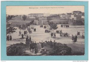 MOSTAGANEM  -  Ecole Primaire Supérieure de Filles -    BELLE CARTE ANIMEE  -