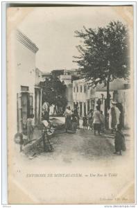 MOSTAGANEM UNE RUE DE TIDJIT ND