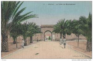 Algérie. Arzew. Porte de Mostaganem  (  Editeur local ! ).