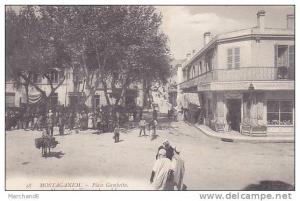 ALGERIE.MOSTAGANEM.PLACE GAMBETTA MAGASIN DU TISSERAND