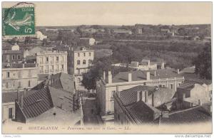 Algérie - Mostaganem (arabe???????) - Panorama, vue vers la Gare