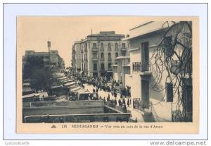 LP50   Algeria,  Mostaganem, rue d'Arzew, vintage postcard