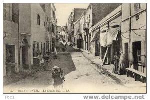 CPA Algérie - Mostaganem - La grande rue (Editeur LL N°31)