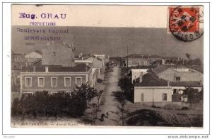 ALGERIE  MOSTAGANEM  avenue raynal  .............. Mi148