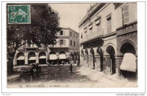 ALGERIE  MOSTAGANEM  La mairie ............ Mi186