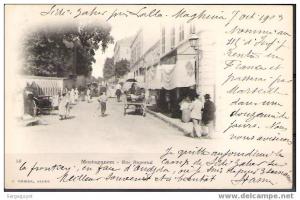 Mostaganem - Rue Bugeaud - (cp920)