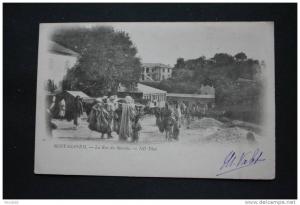 Mostaganem La Rue du Marché