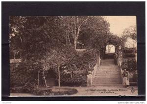 ALGERIE Mostaganem Cercle Militaire, Escaliers, Zouaves, Tirailleurs?, ed AF 43, 191?