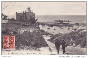 ALGERIE.MOSTAGANEM.ROUTE DU PORT