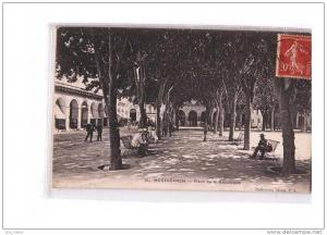 ALGERIE Mostaganem Place de la République, animée, ed Idéale PS 16, 1908
