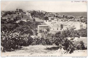 ALGERIE - MOSTAGANEM - Vue Générale du Quartier de la Mosquée