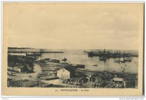 ALGERIE  MOSTAGANEM Le Port