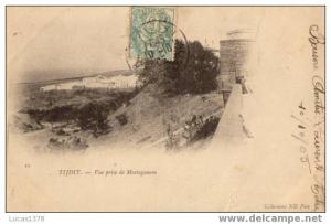 11 / TIDJIT / VUE PRISE DE MOSTAGANEM / NON DIVISEE 1905