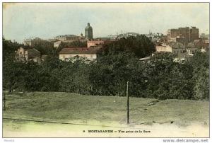 MOSTAGANEM - . VUE PRISE DE LA GARE