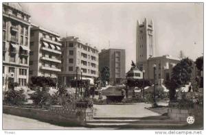Algérie. Mostaganem. Carrefour de l'Hotel de Ville ( CPSM Sirecky 29 ).