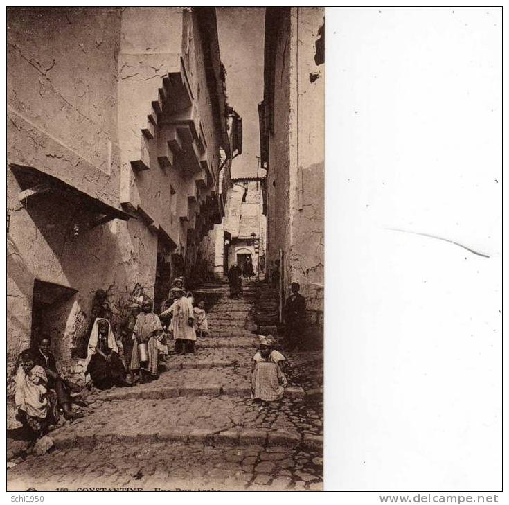 BS - ALGERIE - Constantine - Une rue Arabe
