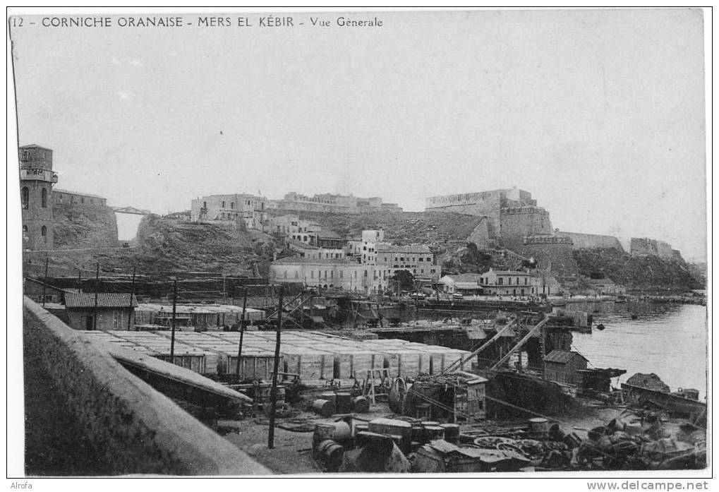 CORNICHE ORANAISE - MERS EL KEBIR - Vue générale