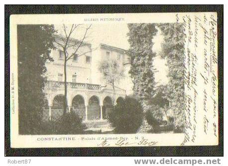 CPA - Algérie  -  Constantine - Palais d´Ahmed Bey