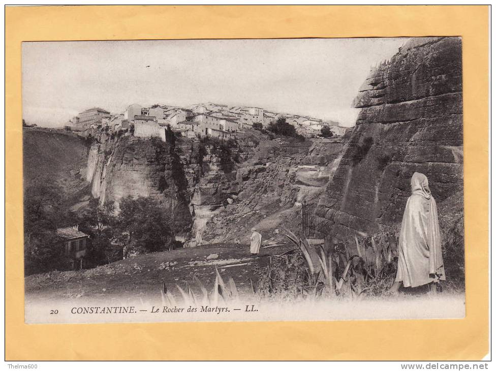 20. CONSTANTINE.  Le Rocher des Martyrs.  LL.