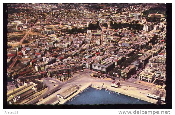 Bône  -  vue aérienne du centre ville