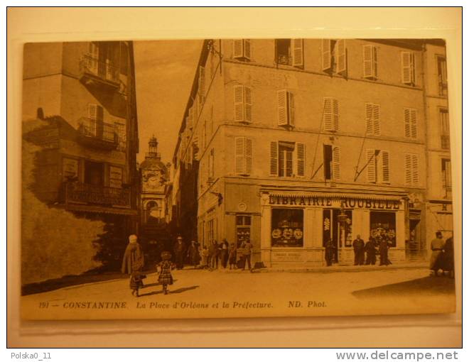 CPA   AFN  ALGERIE   CONSTANTINE  PLACE ORLEANS