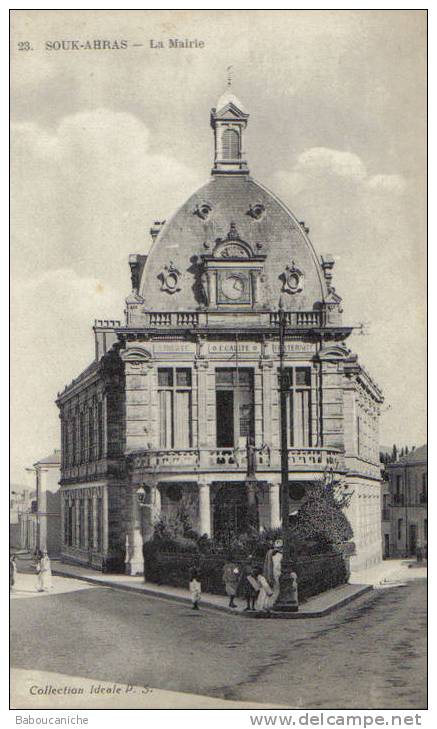 CPA   -   SOUK - AHRAS  /  La  Mairie  / Algérie