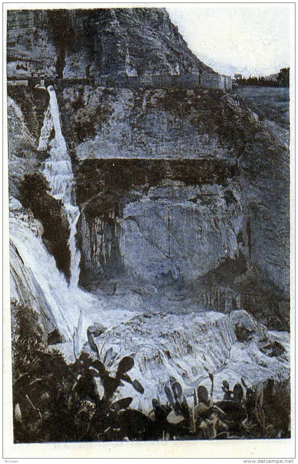 CPA   CONSTANTINE---LA CASCADE DE SIDI RACHED---