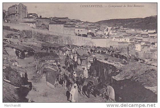 ALGERIE.CONSTANTINE.CAMPE MENT DE BENI RAMASSES