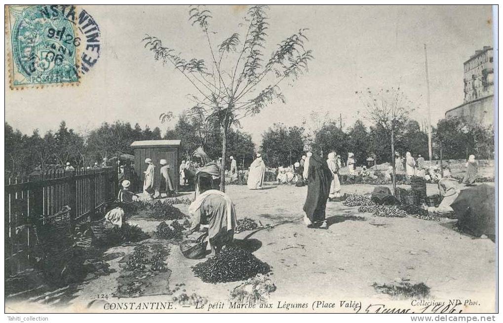 CONSTANTINE - Le Petit Marché aux Légumes - Place Valée
