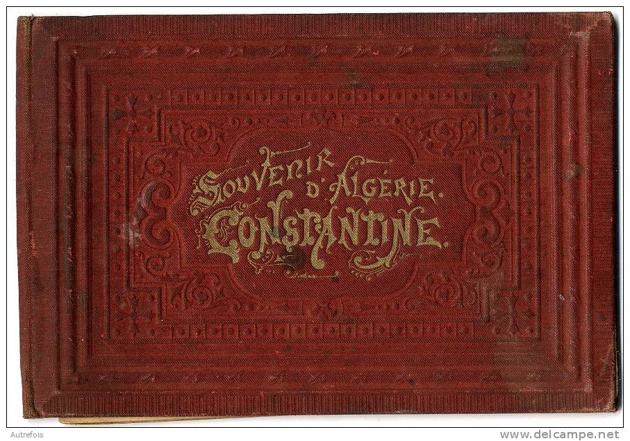 SOUVENIR D ALGERIE CONSTANTINE  -  14 PHOTOS  DETACHEES EN 3 PARTIES