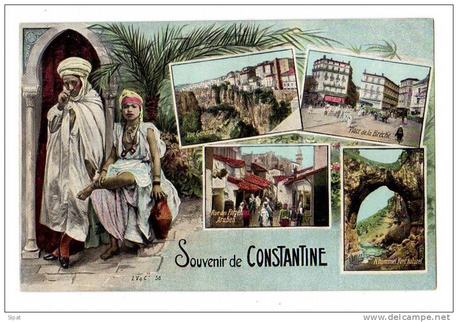 *ALGERIE / SOUVENIR DE CONSTANTINE /