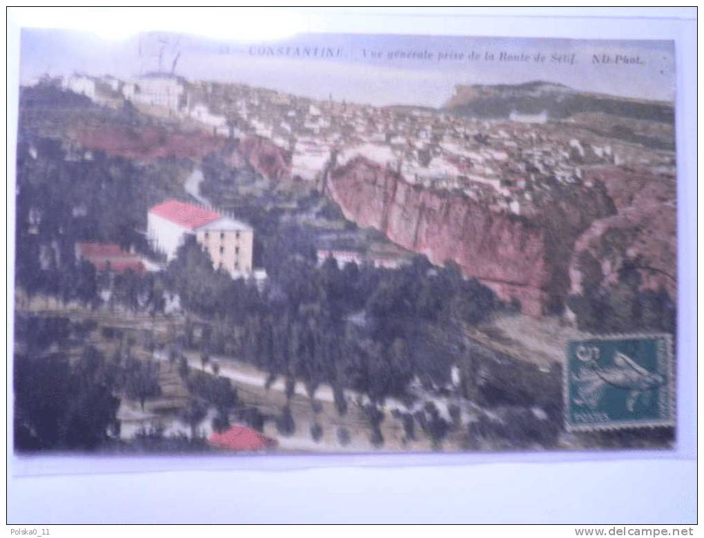 CPA    CONSTANTINE   VUE  ROUTE DE SETIF  AFN