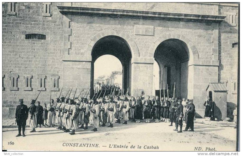 CONSTANTINE - L'Entrée de la Casbah