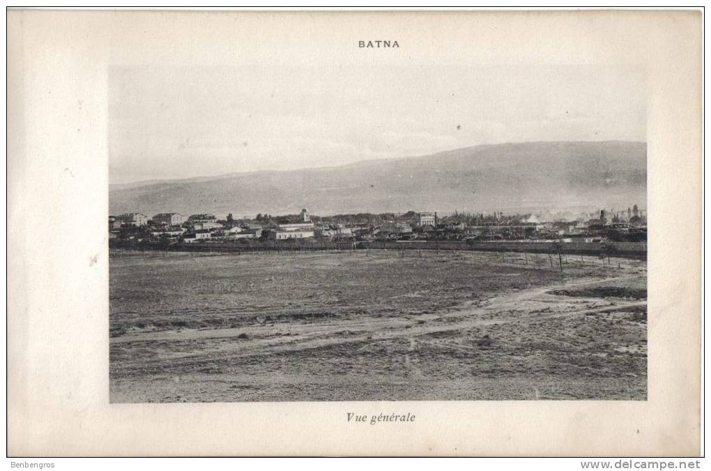 Province de Constantine grand format 16/25 environ Batna vue générale