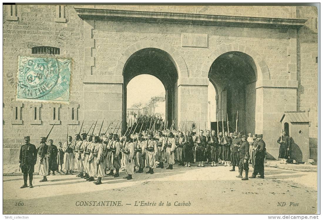 CONSTANTINE - L'Entrée de la Casbah