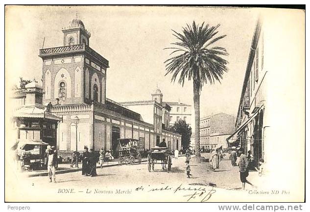 ALGERIE CONSTANTINE BONE  CARTES POSTALES 1903