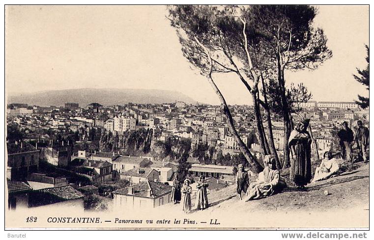 CONSTANTINE (Algérie) - Panorama vu entre les Pins