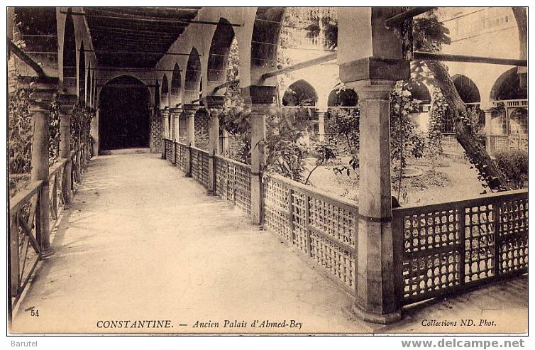 CONSTANTINE (Algérie) - Ancien Palais d´Ahmed-Bey
