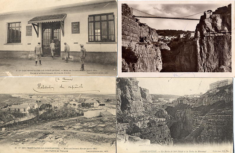 CONSTANTINE   -  4 CPA DIVERSES