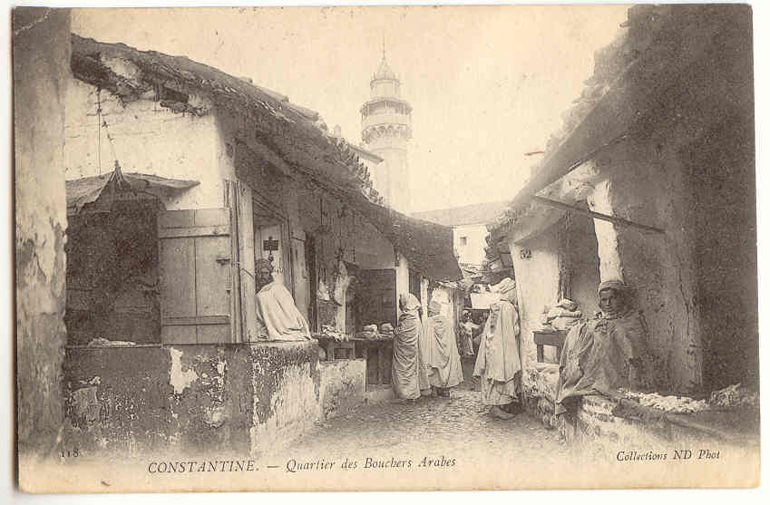 M432 -  CONSTANTINE - Quartier des Bouchers arabes