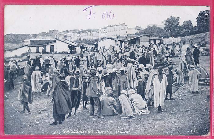 ALGERIE  397   CONSTANTINE  Marché Arabe