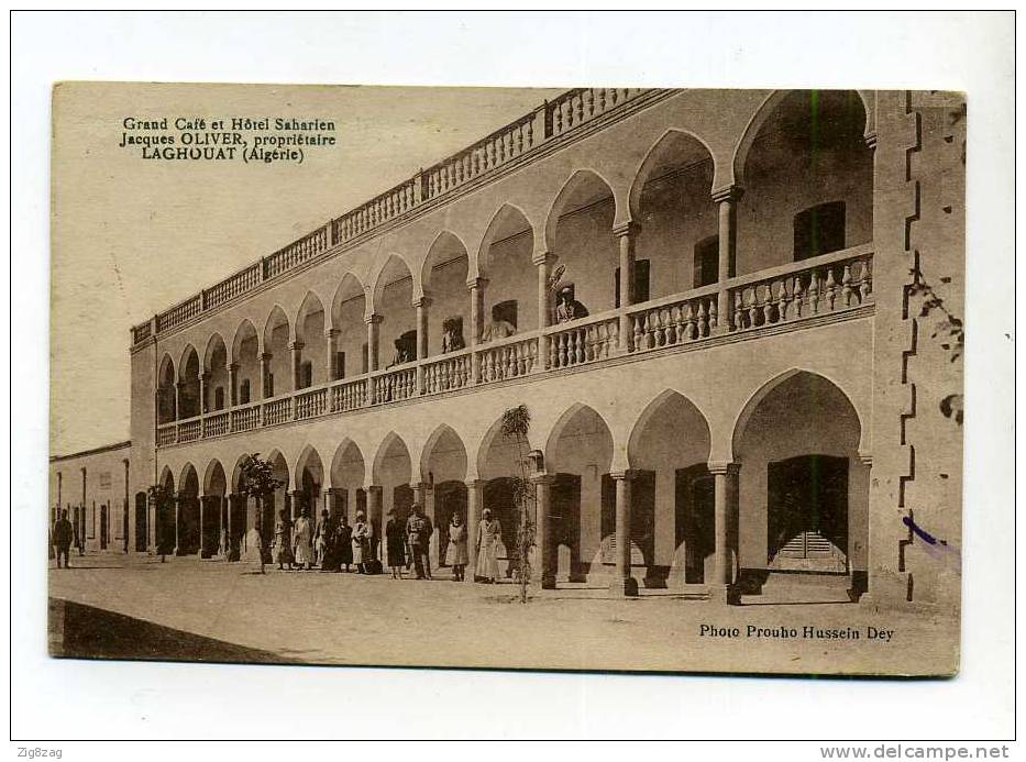 GRAND CAFE ET HOTEL SAHARIEN JAQUES OLIVER PROPRIETAIRE LAGHOUAT (ALGERIE)