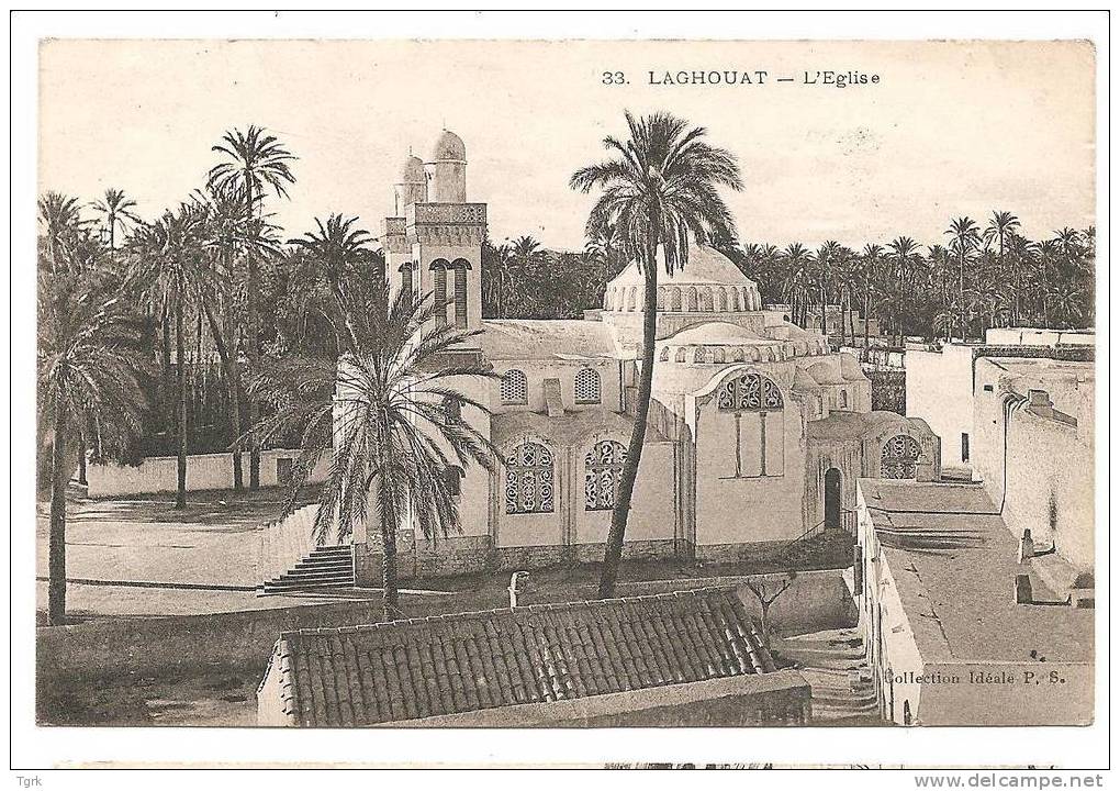 ALGERIE LAGHOUAT L'église
