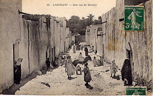 LAGHOUAT (Algérie) - Une rue de Sohette