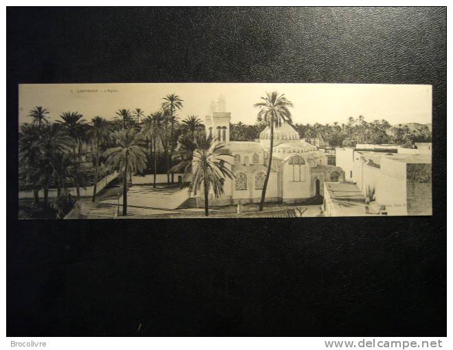 -Algérie-Laghouat-L'Eglis e-(carte panoramique).trous de punaises.